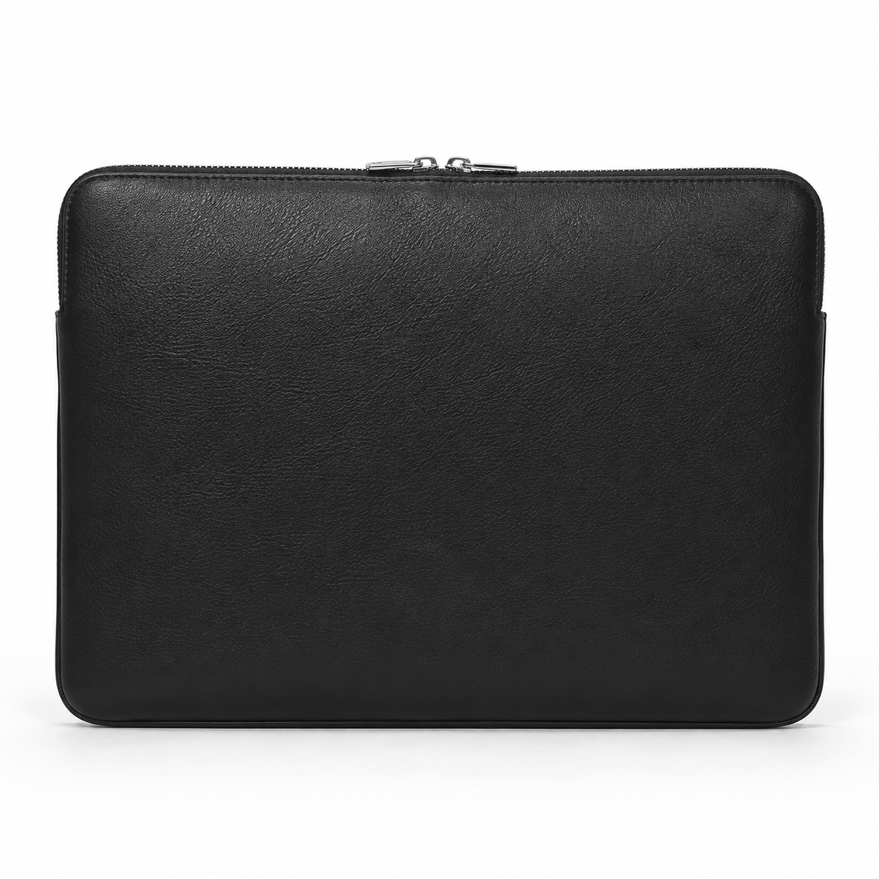 Boczne ujęcie czarnego etui na laptopa Sortpol