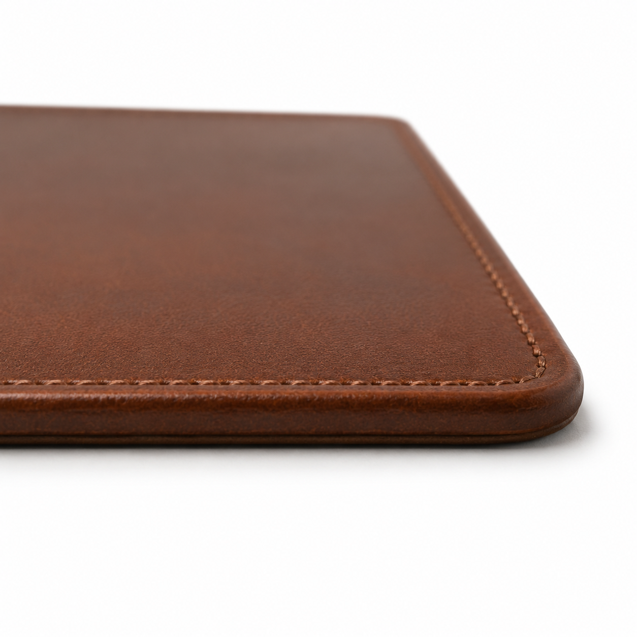 Zbliżenie na fakturę skórzanej podkładki