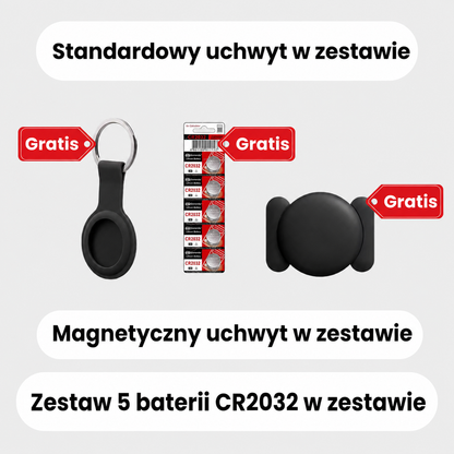 Lokalizator GPS do Pojazdów bez Abonamentu – Kompatybilny z Android & iOS Find My – Zabezpieczenie Antykradzieżowe