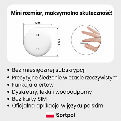 Senior z lokalizatorem GPS spacerujący bezpiecznie na świeżym powietrzu