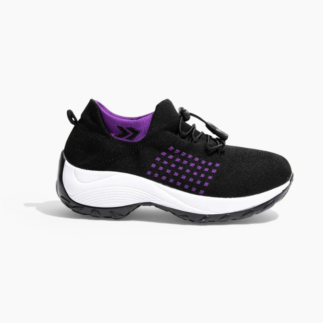 Buty Orthofit – widok profilu bocznego z zaznaczeniem wsparcia łuku