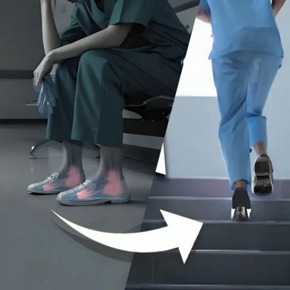 Buty Orthofit – kobieta nosząca buty podczas aktywności fizycznej