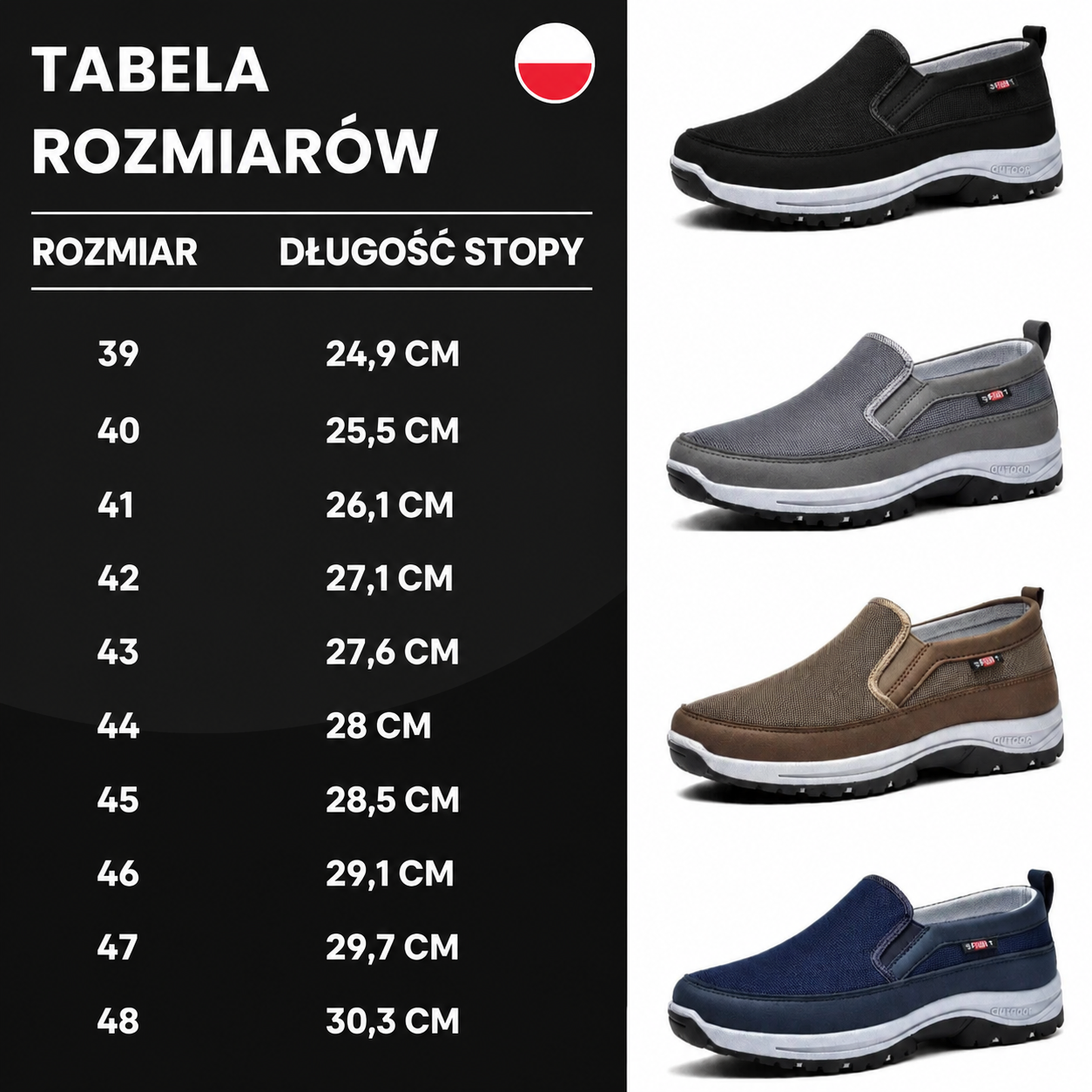 Buty OrthoPro łączące zdrowie, komfort i wszechstronny styl