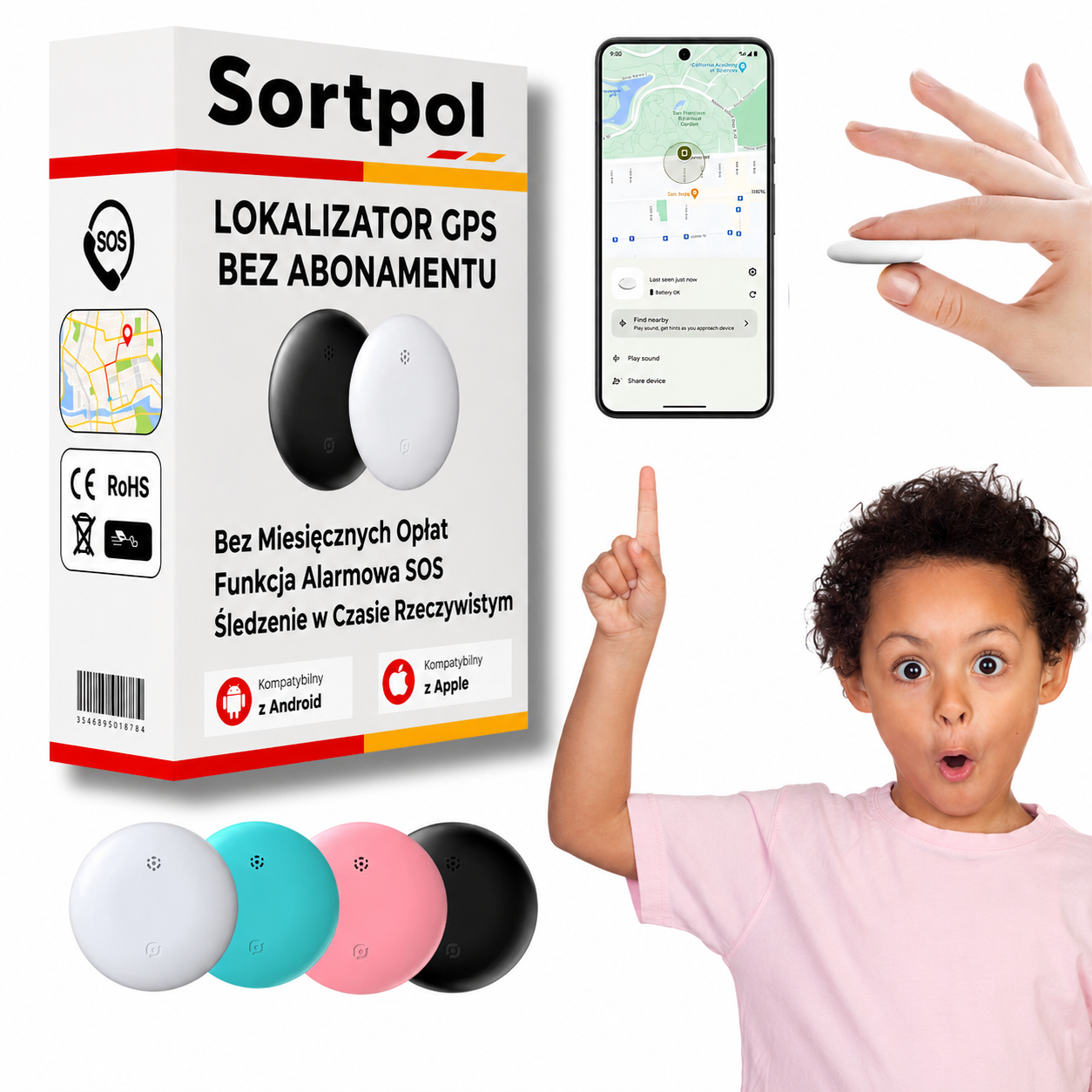 Lokalizator GPS dla dzieci bez abonamentu – kompaktowe urządzenie śledzące dla spokoju rodziców