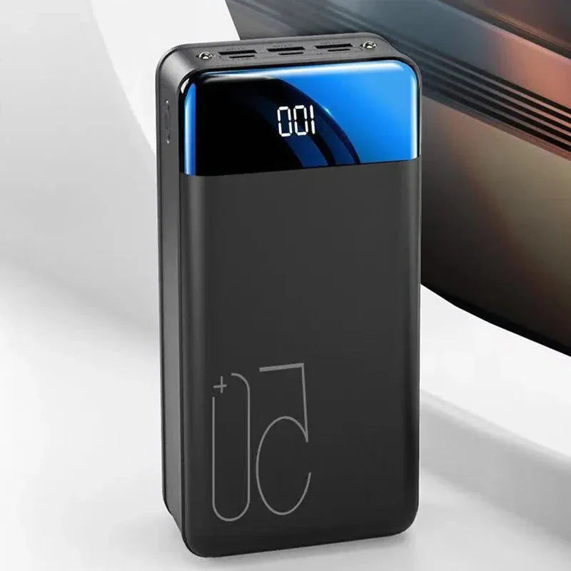 Powerbank TitanCharge 100 000 mAh w eleganckiej obudowie z portami USB