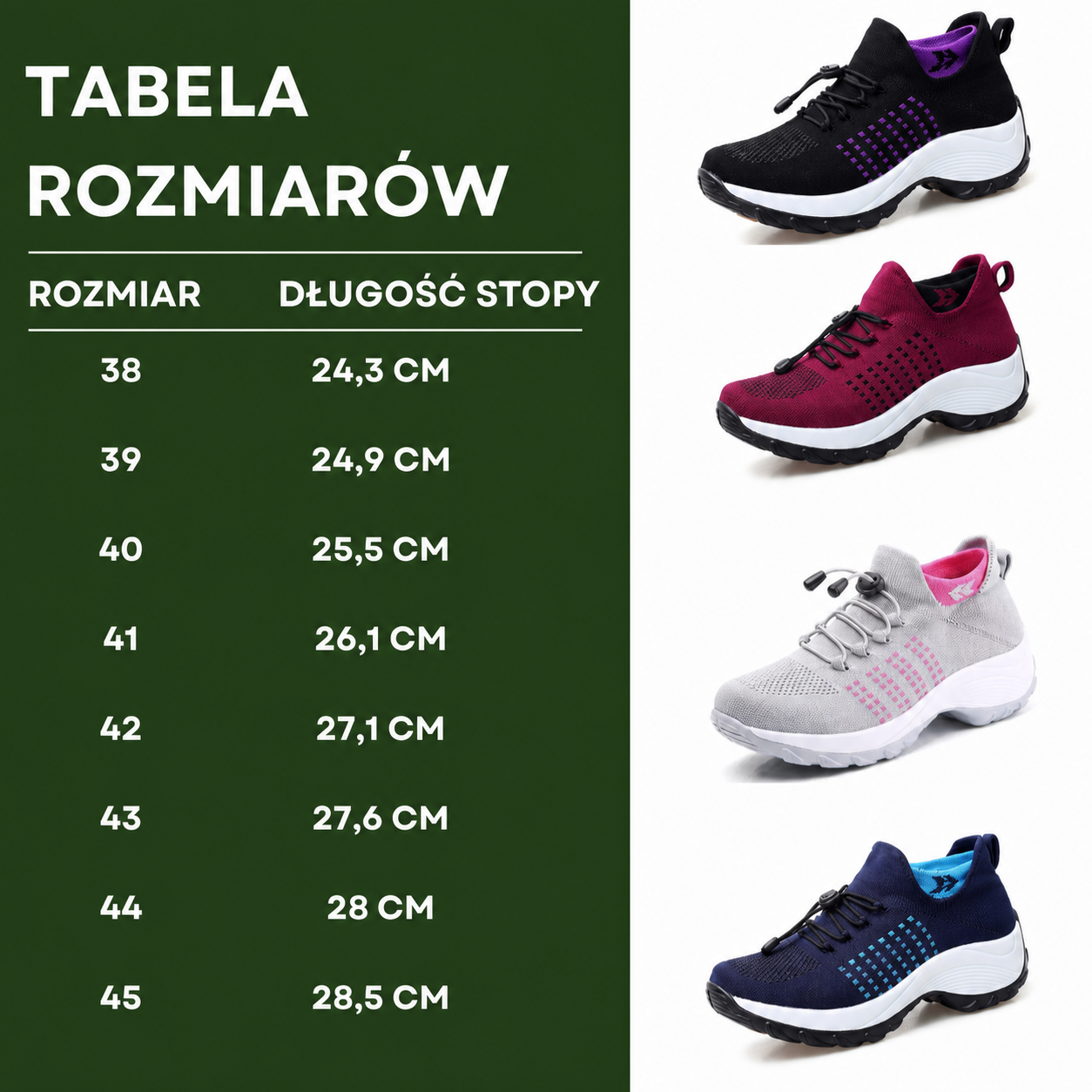 Buty Orthofit – gwarancja 30 dni zwrotu pieniędzy