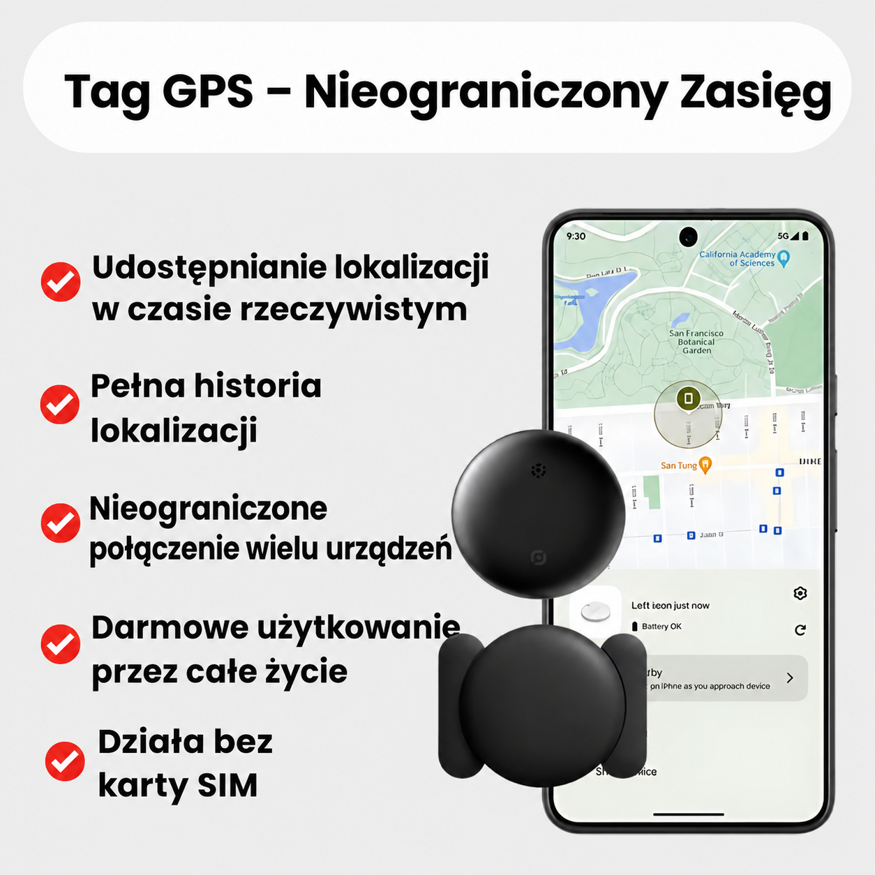 Lokalizator GPS dla seniorów z aplikacją mobilną pokazującą lokalizację w czasie rzeczywistym