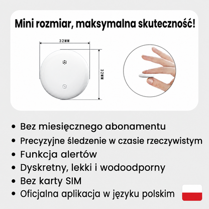 Lokalizator GPS dla zwierząt pokazujący śledzenie w czasie rzeczywistym na smartfonie