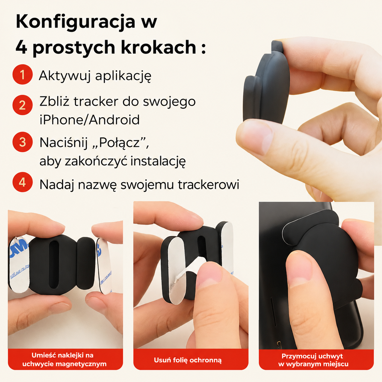 Kompaktowy lokalizator GPS do motocykla z długą żywotnością baterii i odpornością IP67