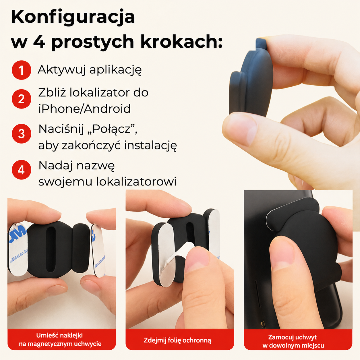 Wodoodporny lokalizator GPS IP67 do ochrony roweru przed kradzieżą