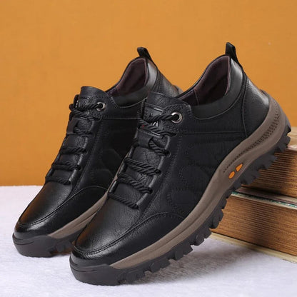 Ortopedyczne buty męskie z ergonomicznymi wkładkami wspierającymi postawę