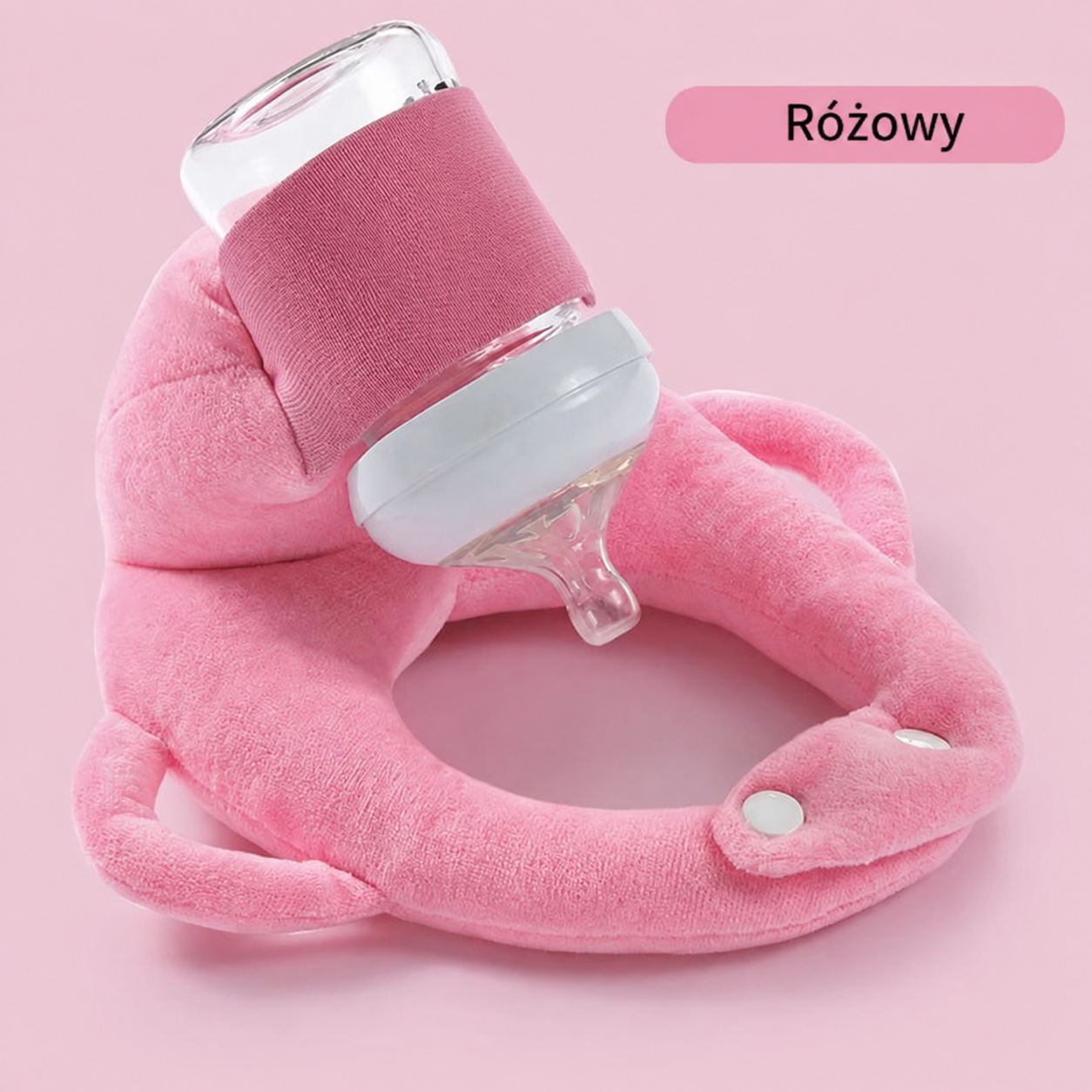 Ergonomiczny design poduszki wspierającej główkę dziecka podczas karmienia