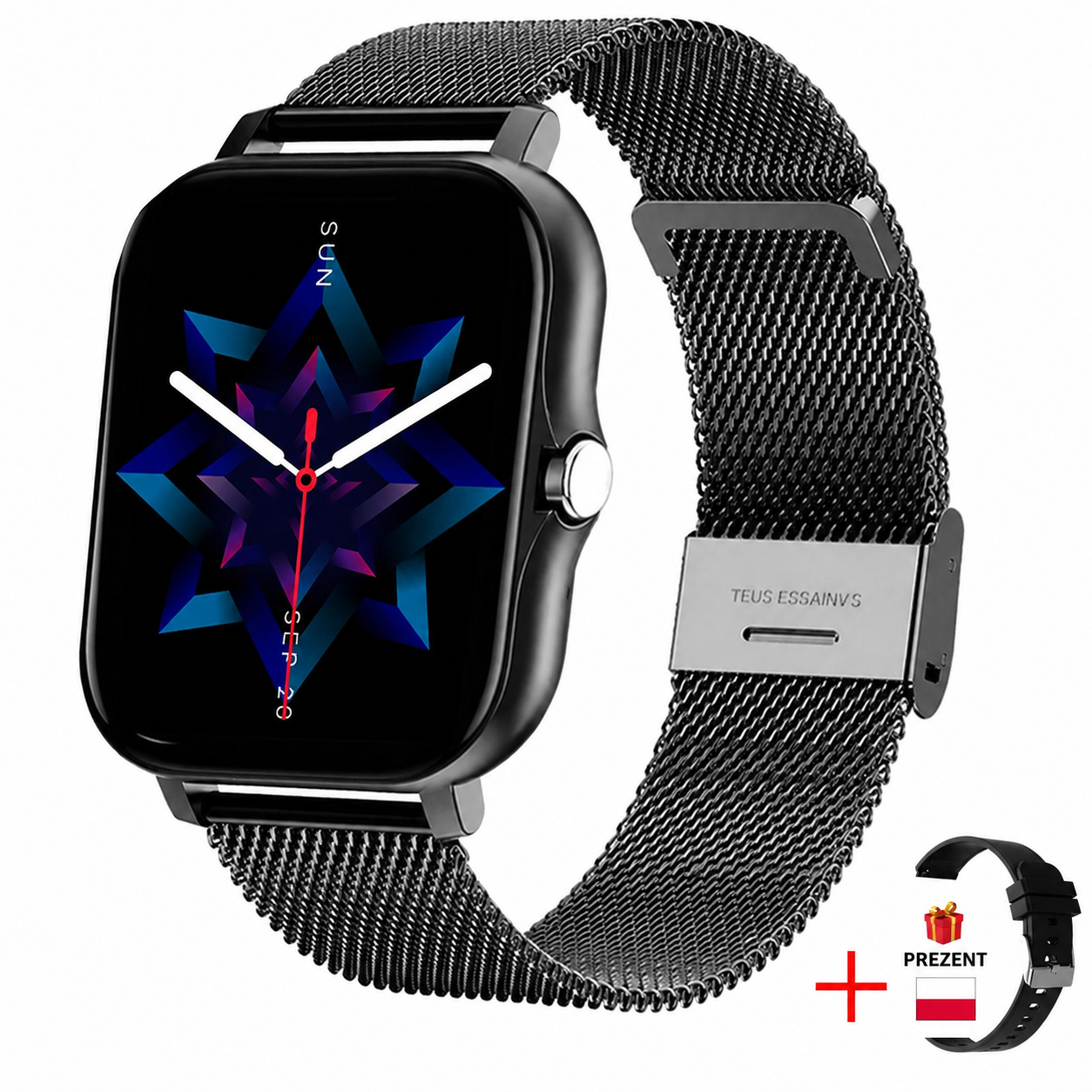 Smartwatch dla kobiet z monitorowaniem tętna i snu