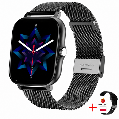 Smartwatch dla kobiet z monitorowaniem tętna i snu