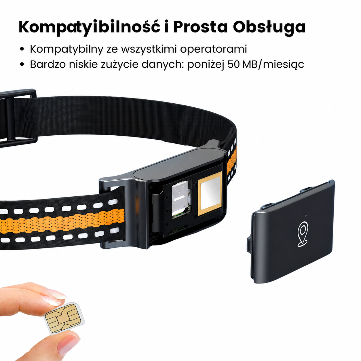 Obroża GPS dla psów i kotów z gwarancją 30 dni i wsparciem po polsku
