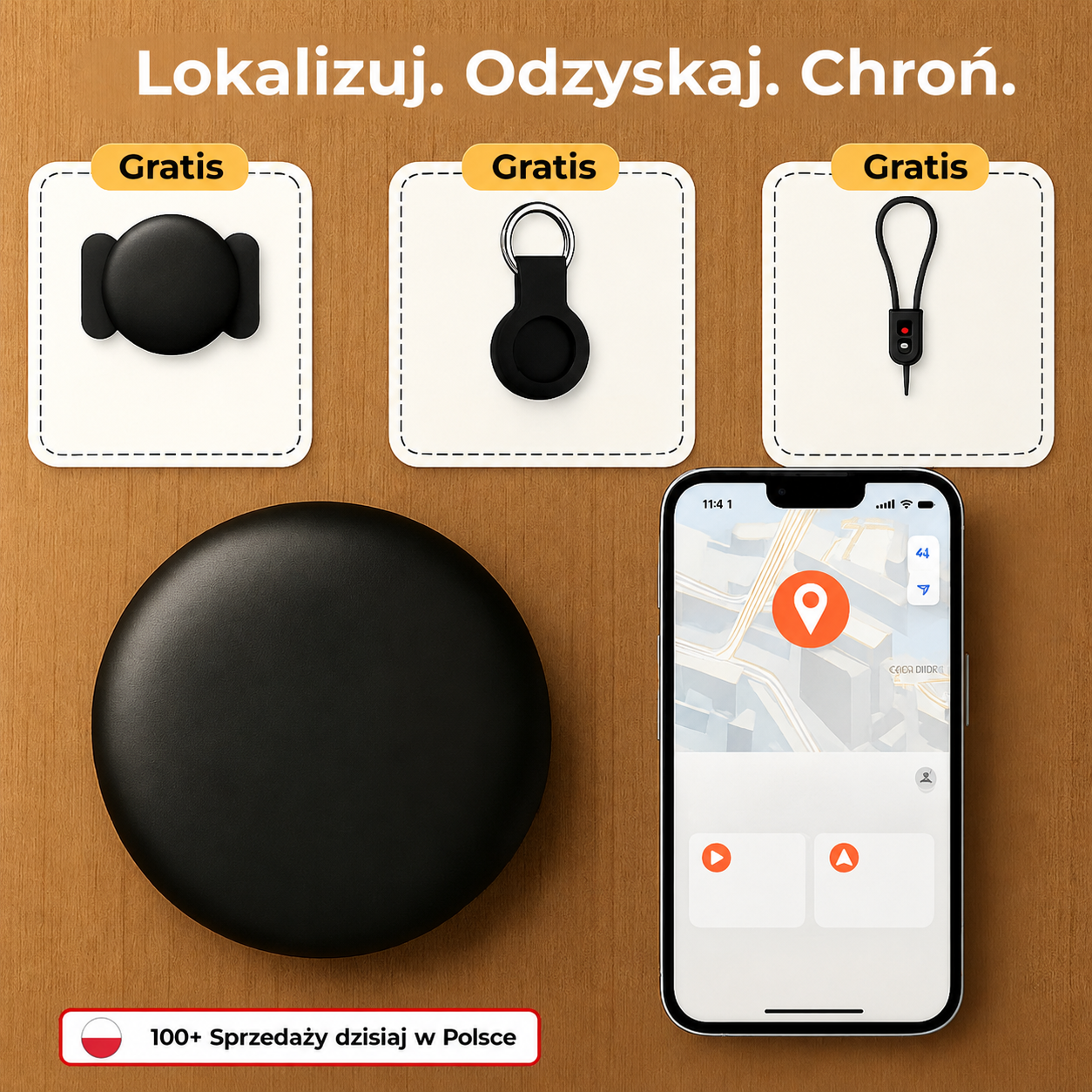 Dyskretny lokalizator GPS do roweru z alertami ruchu i monitoringiem w czasie rzeczywistym