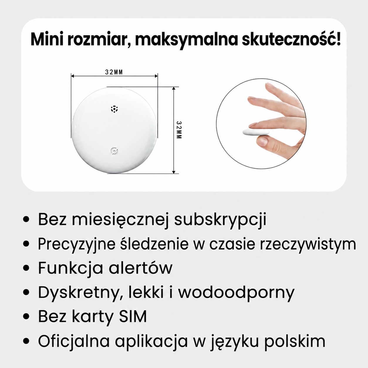 Lokalizator GPS do Roweru bez Abonamentu – Kompatybilny z Android & iOS Find My – Zabezpieczenie Antykradzieżowe