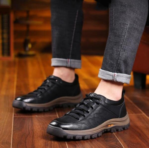 Ortopedyczne buty męskie Manchester – elegancki design do pracy i rekreacji